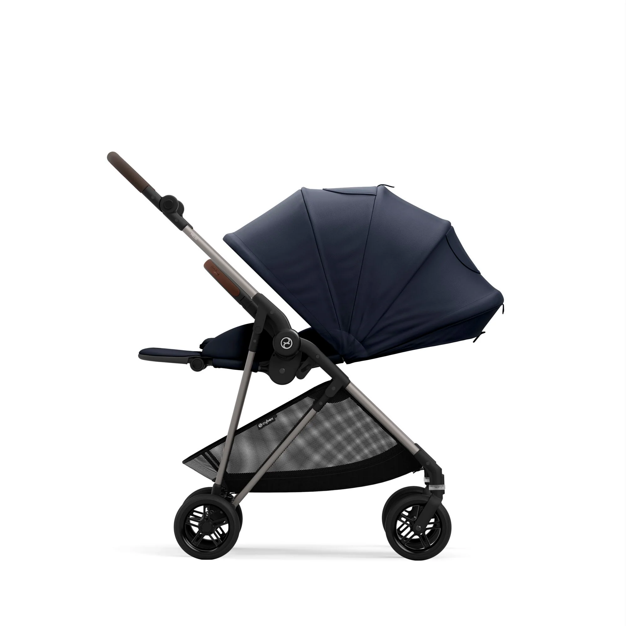 עגלת תינוק משולבת Melio 2 Dark Blue כחול - Image 3
