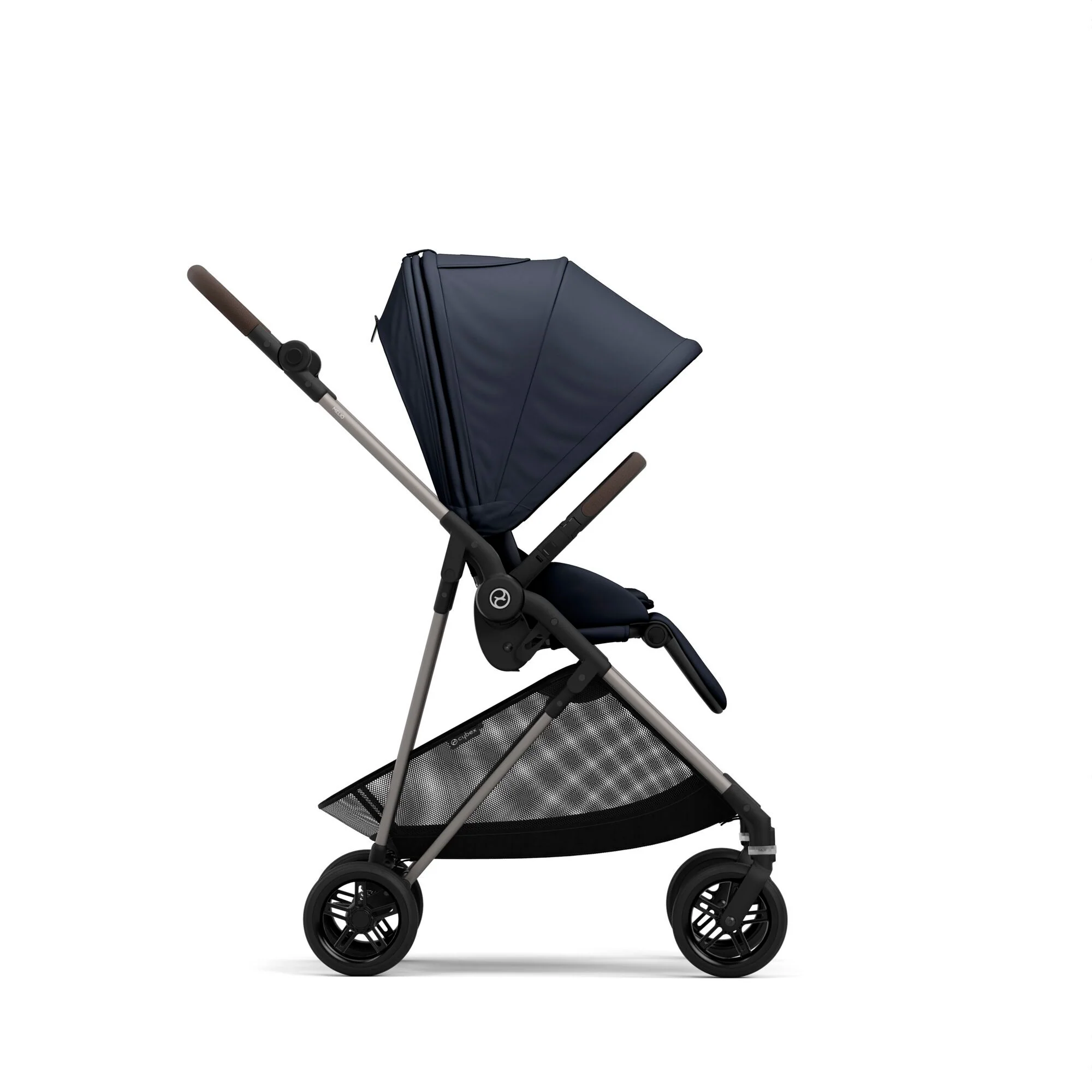 עגלת תינוק משולבת Melio 2 Dark Blue כחול - Image 4