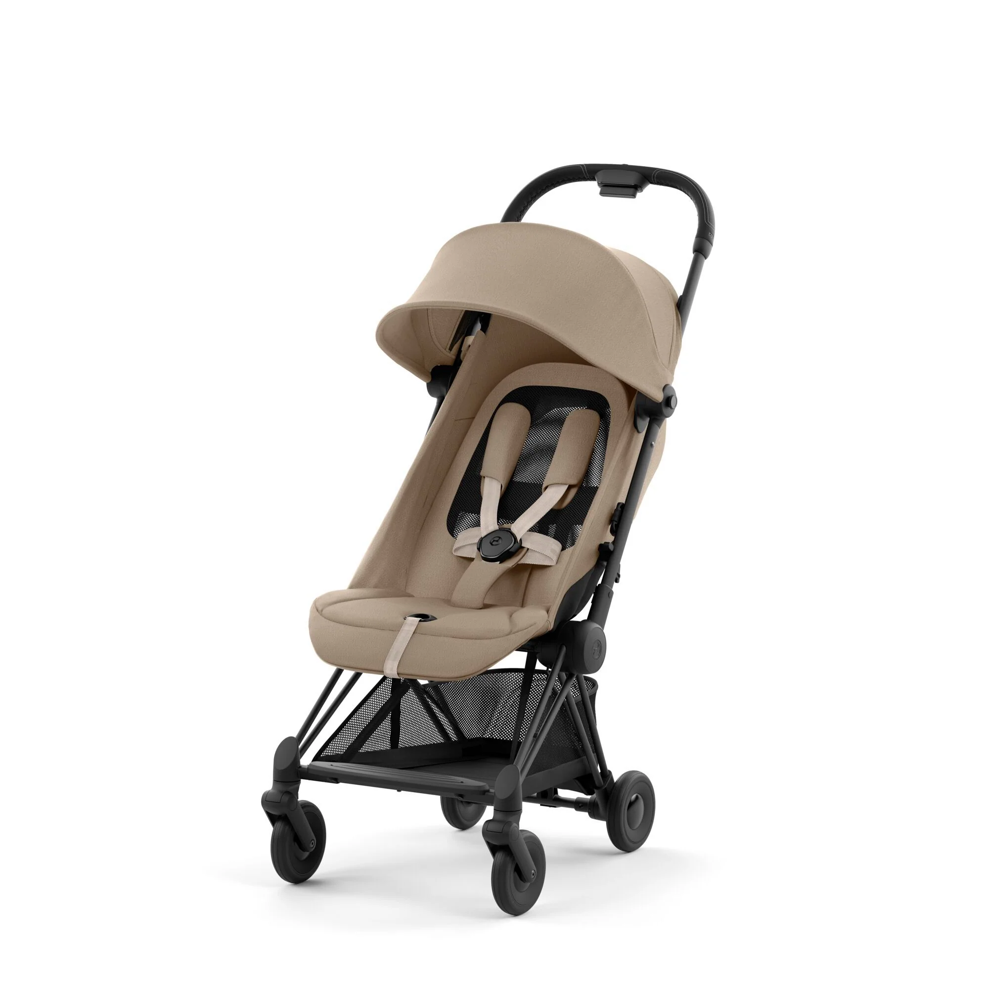 עגלת תינוק Coya שחור מט Cozy Beige - Image 4
