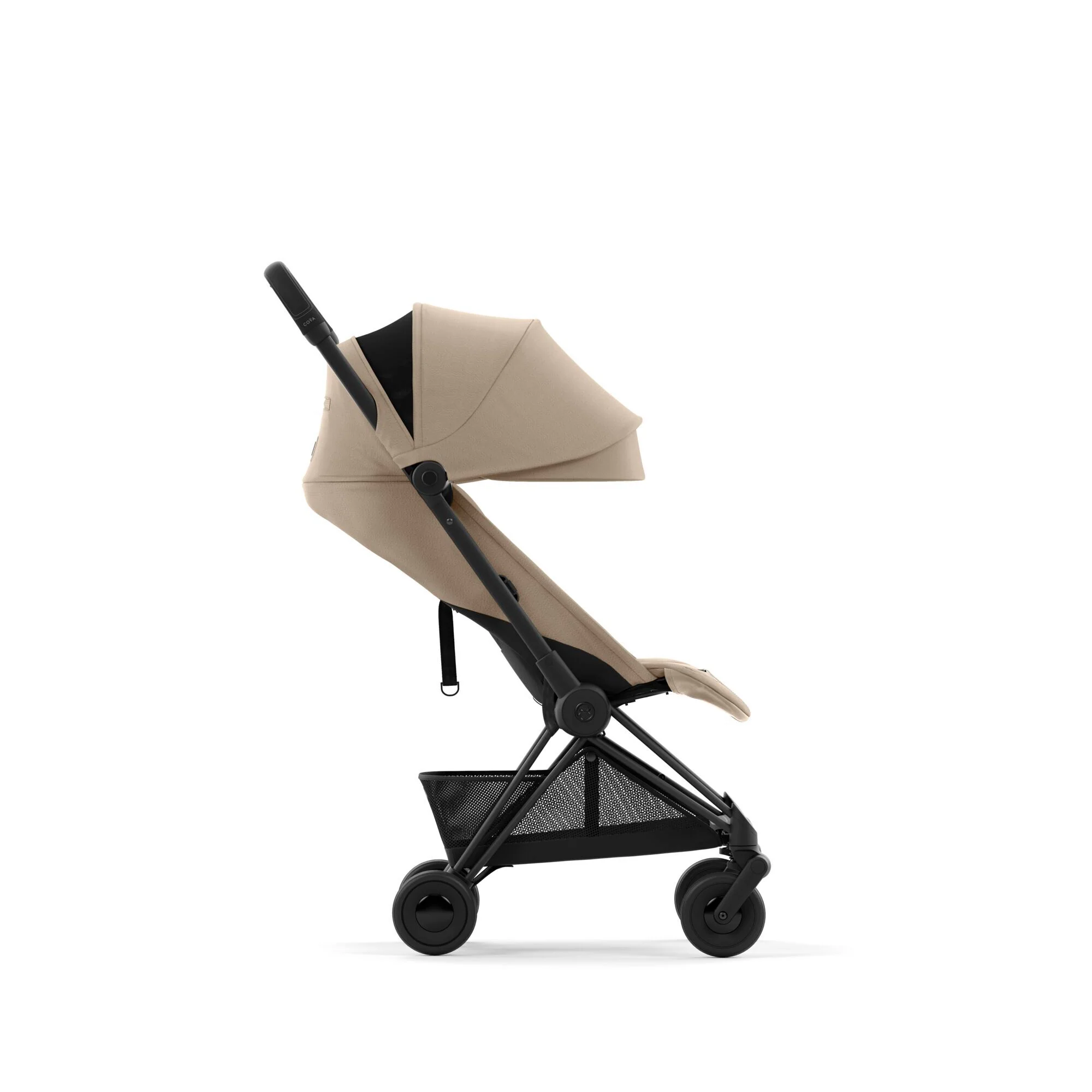 עגלת תינוק Coya שחור מט Cozy Beige - Image 5