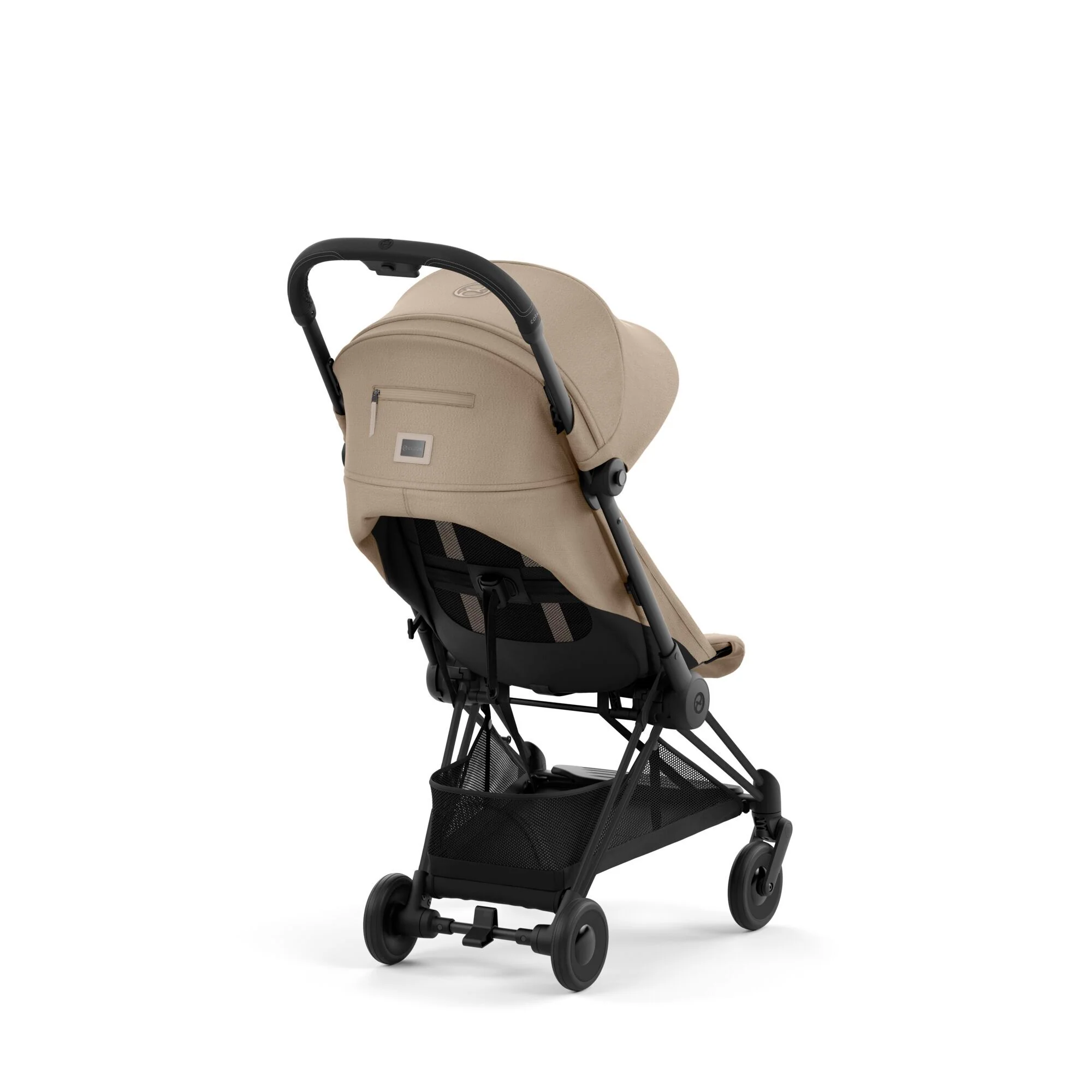 עגלת תינוק Coya שחור מט Cozy Beige - Image 7