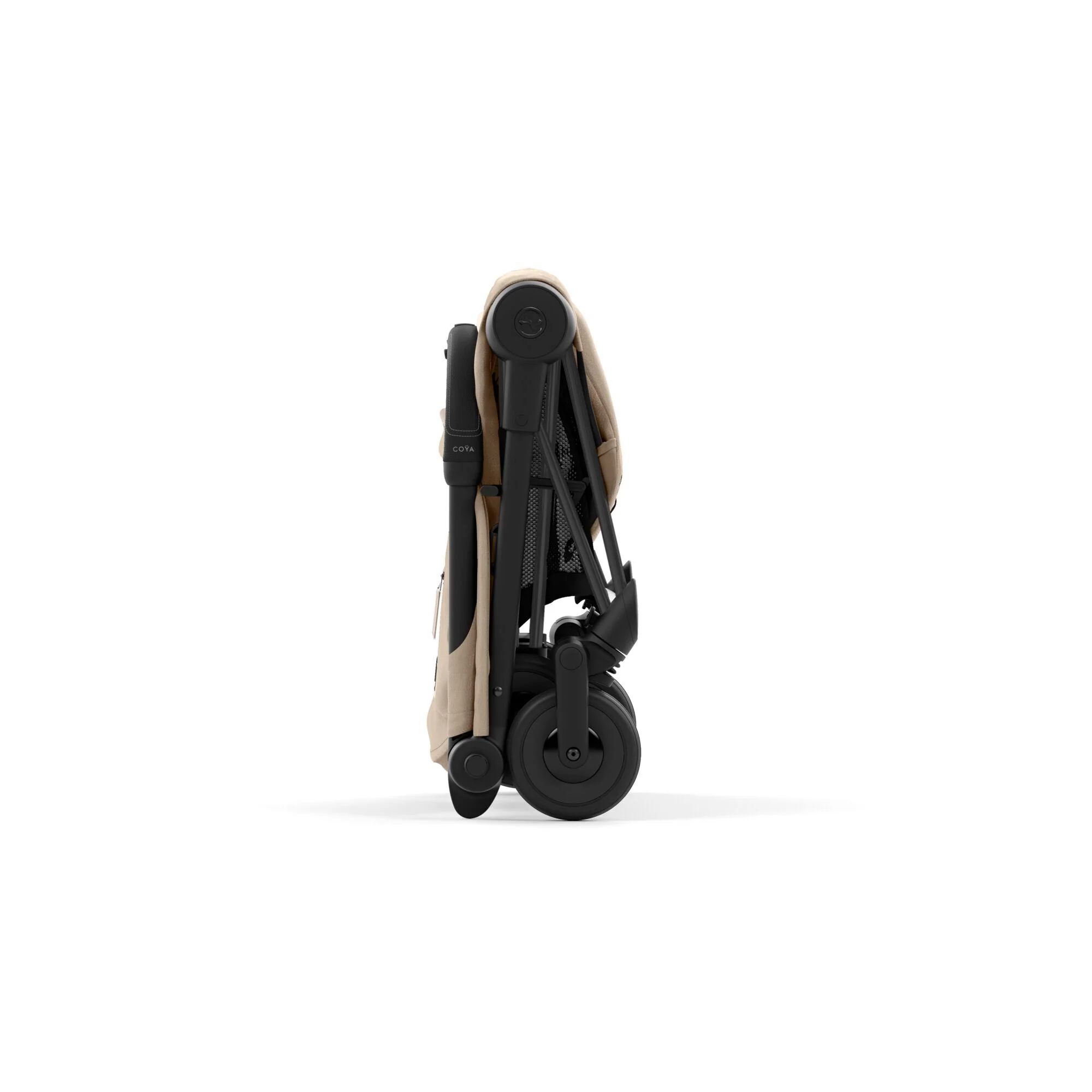עגלת תינוק Coya שחור מט Cozy Beige - Image 9