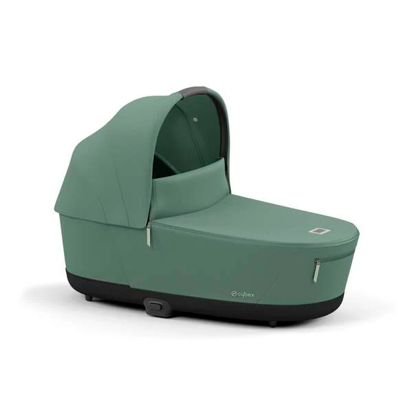 עגלת תינוק Priam 4 Leaf Green עם שלדה כרום שחור - Image 4