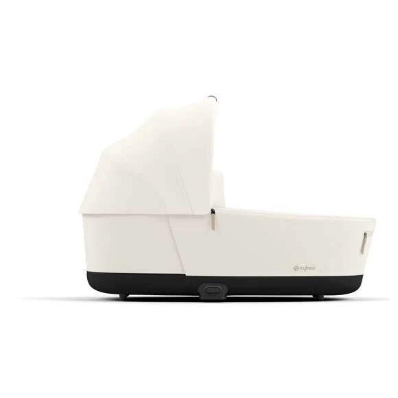 עגלת תינוק Priam 4 Off White עם שלדה כרום שחור - Image 6