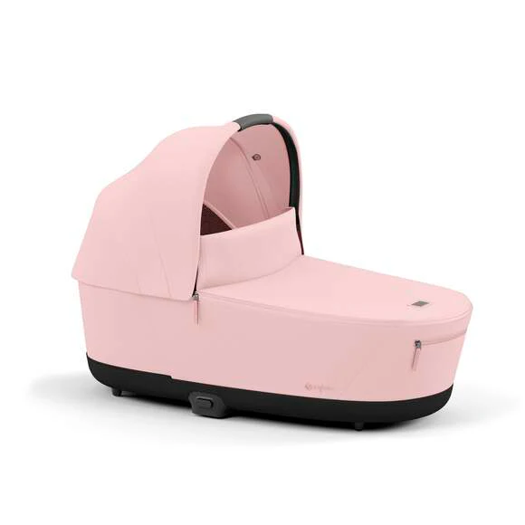 עגלת תינוק Priam 4 Peach Pink עם שלדה רוזגולד - Image 4