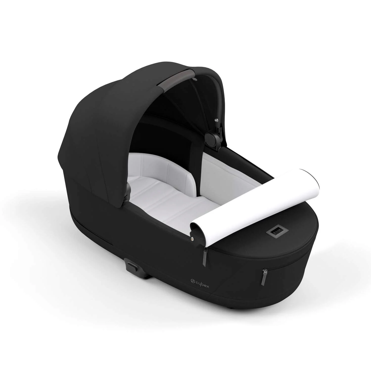 עגלת תינוק Priam 4 Sepia Black עם שלדה כרום שחור - Image 8